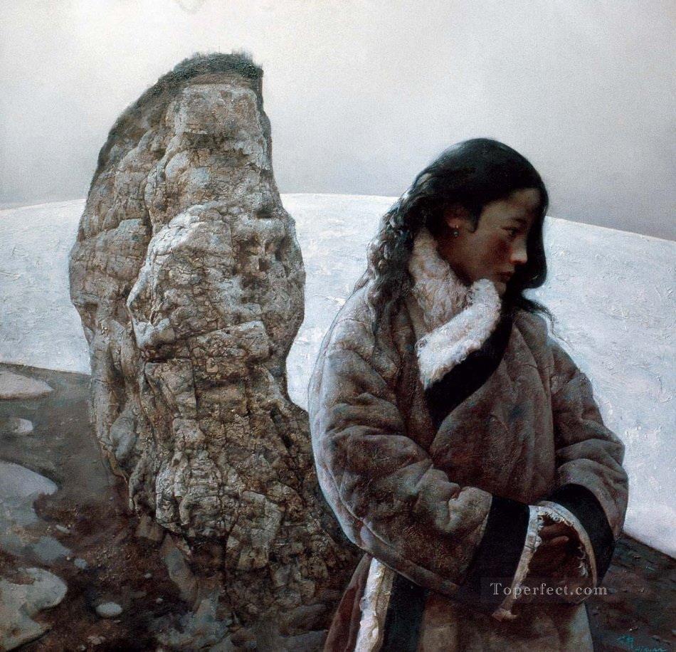 Thinking AX Tibet Oil Paintings